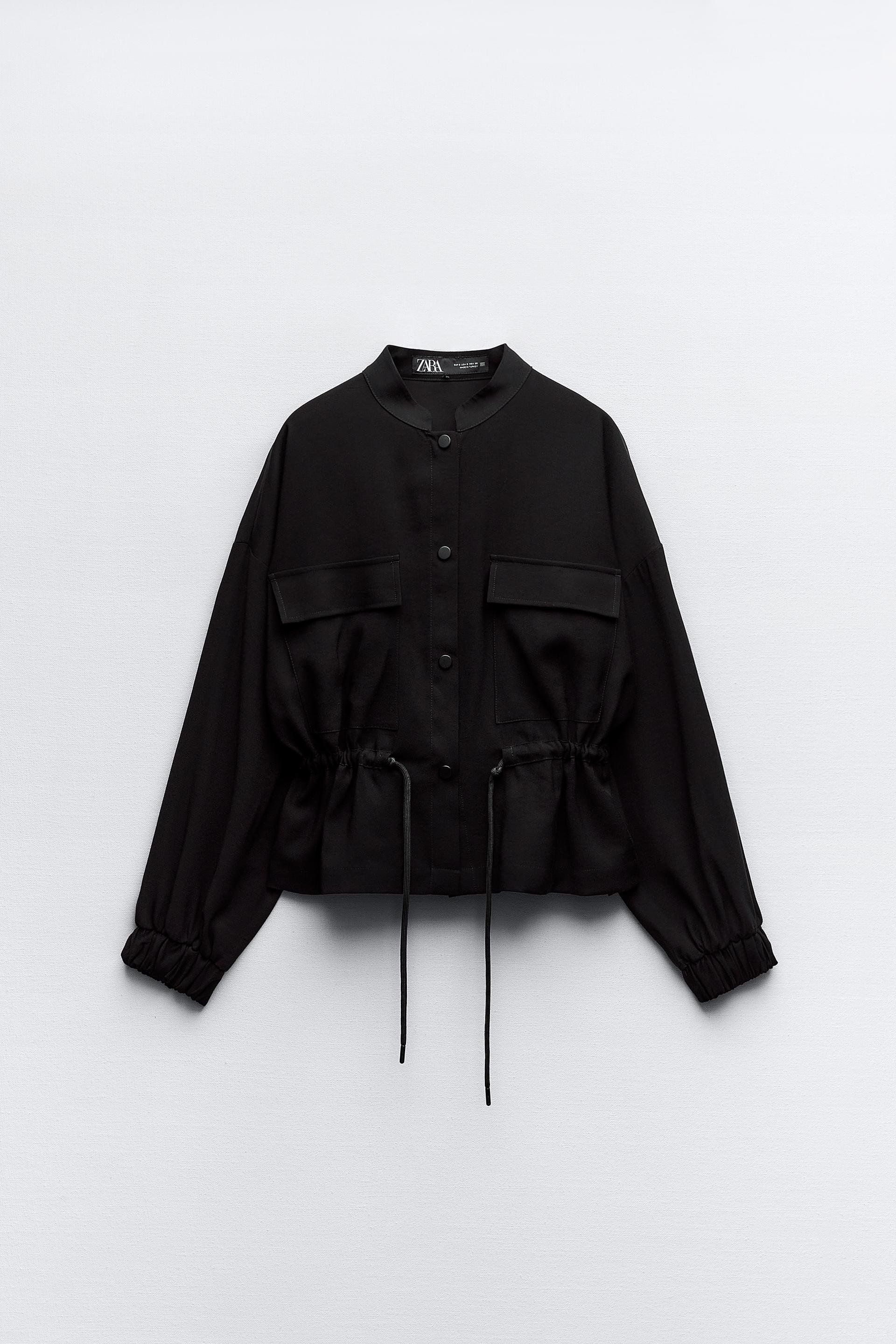 Zara Jacket with Drawstring Waist — UFO No More Zara Jacket with Drawstring Waist — UFO No More